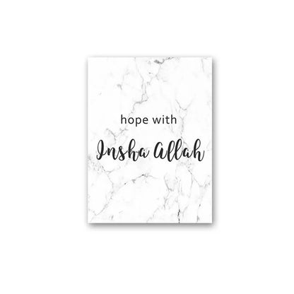 Islamic Canva Marble Texture (Dhikr)| Start with Bismillah, End with Alhamdulillah - Golden Alif Gallery